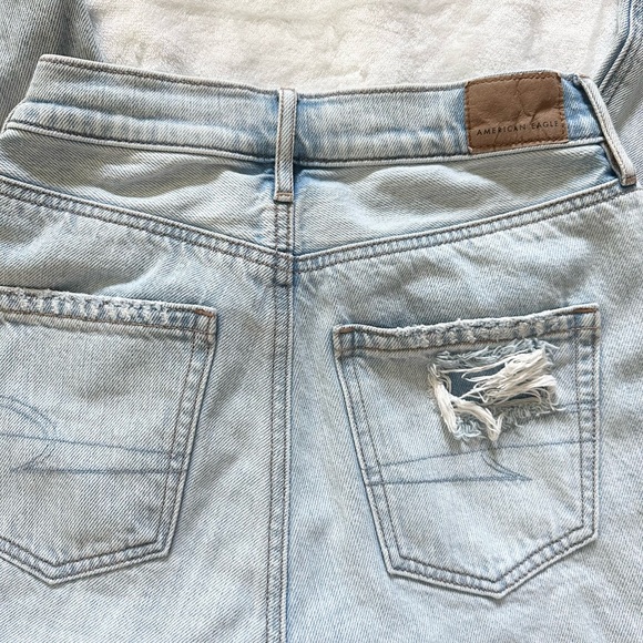 American Eagle High Rise Straight Jeans sz 0 - Picture 4 of 5
